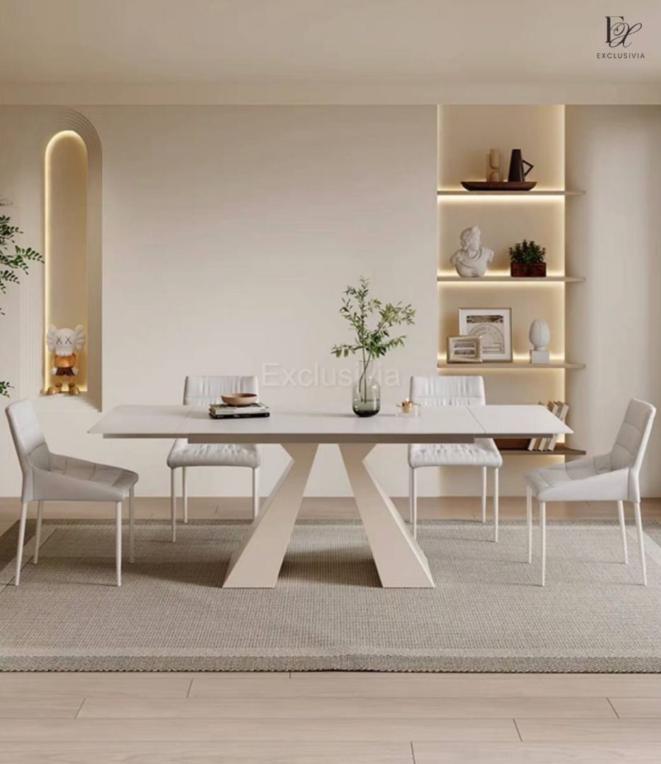 JACE Modern Sintered Stone Dining Table - Exclusivia