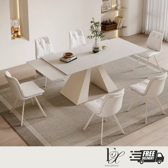 JACE Modern Sintered Stone Dining Table - Exclusivia