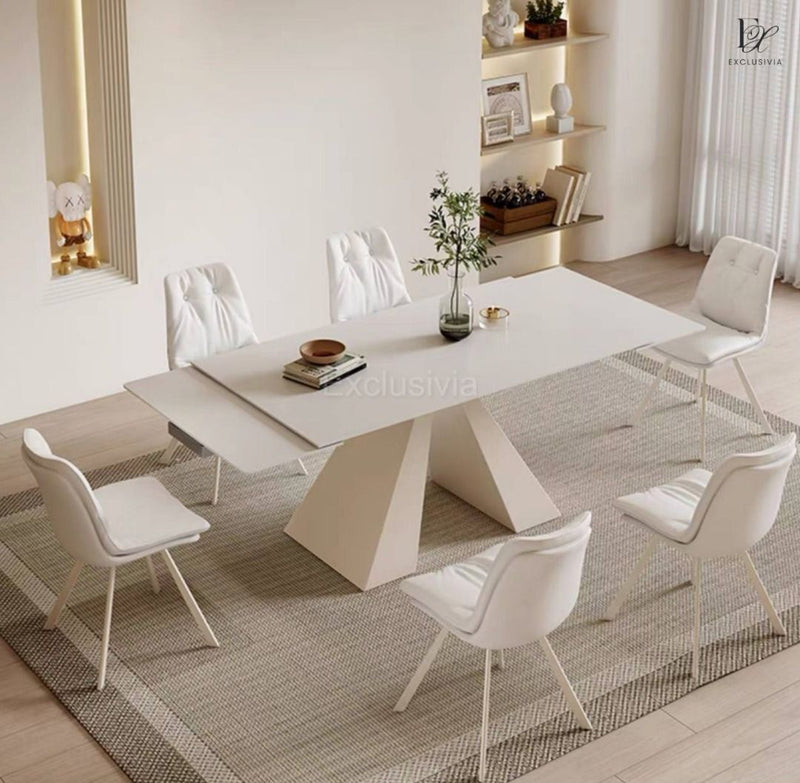 JACE Modern Sintered Stone Dining Table - Exclusivia