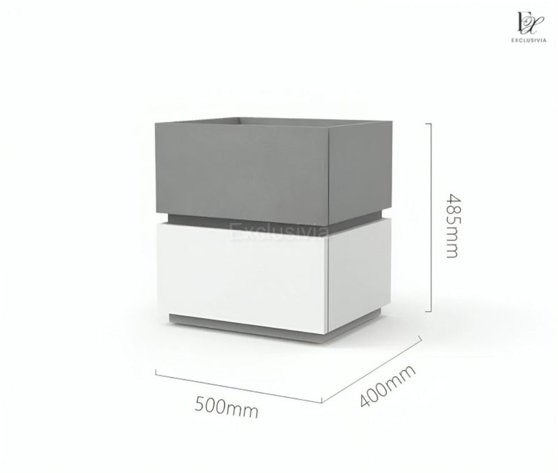 JANEL Modern Bedside Table - Exclusivia