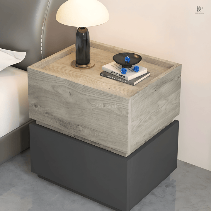 JANEL Modern Bedside Table - Exclusivia