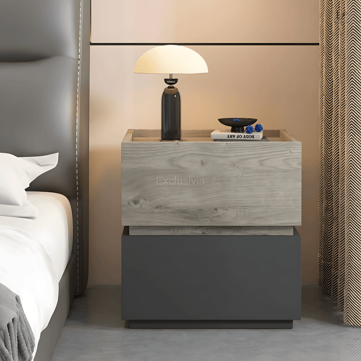 JANEL Modern Bedside Table - Exclusivia