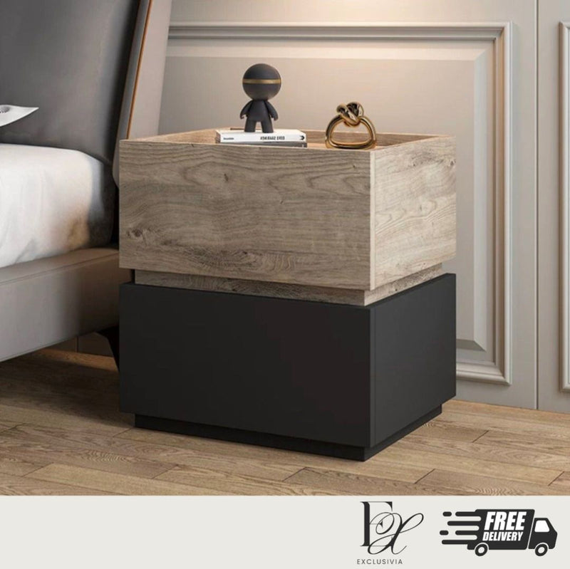 JANEL Modern Bedside Table - Exclusivia