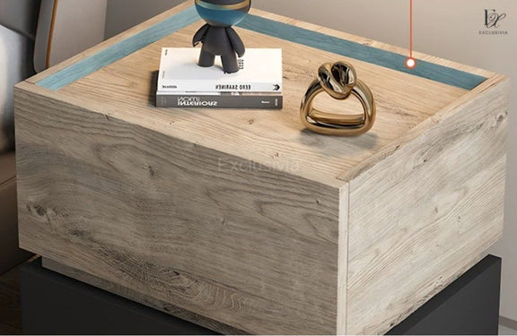 JANEL Modern Bedside Table - Exclusivia