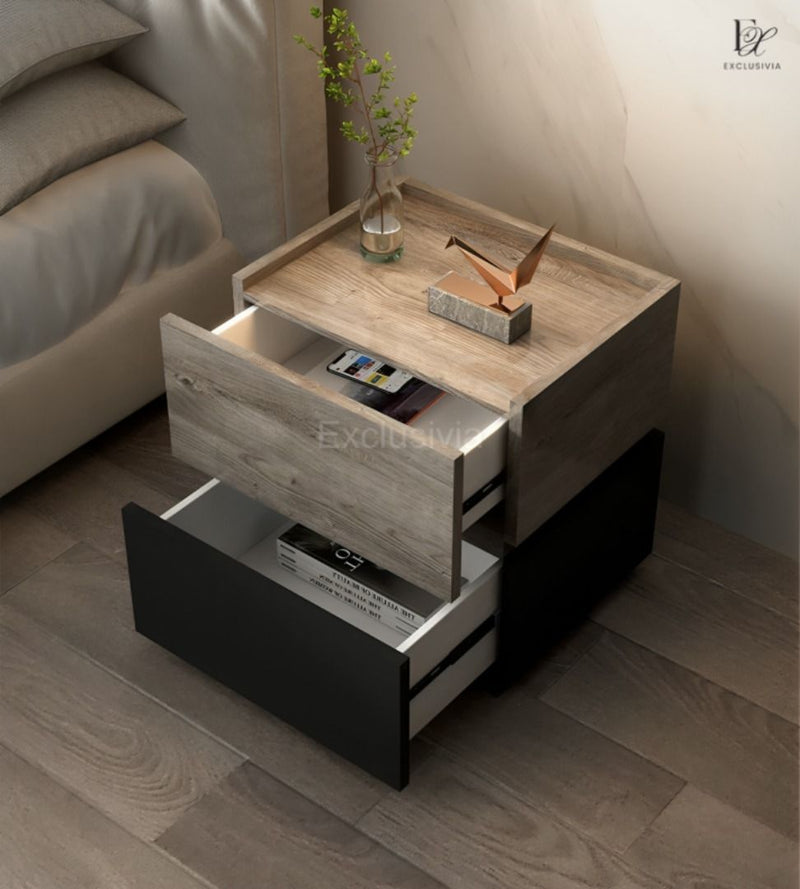 JANEL Modern Bedside Table - Exclusivia