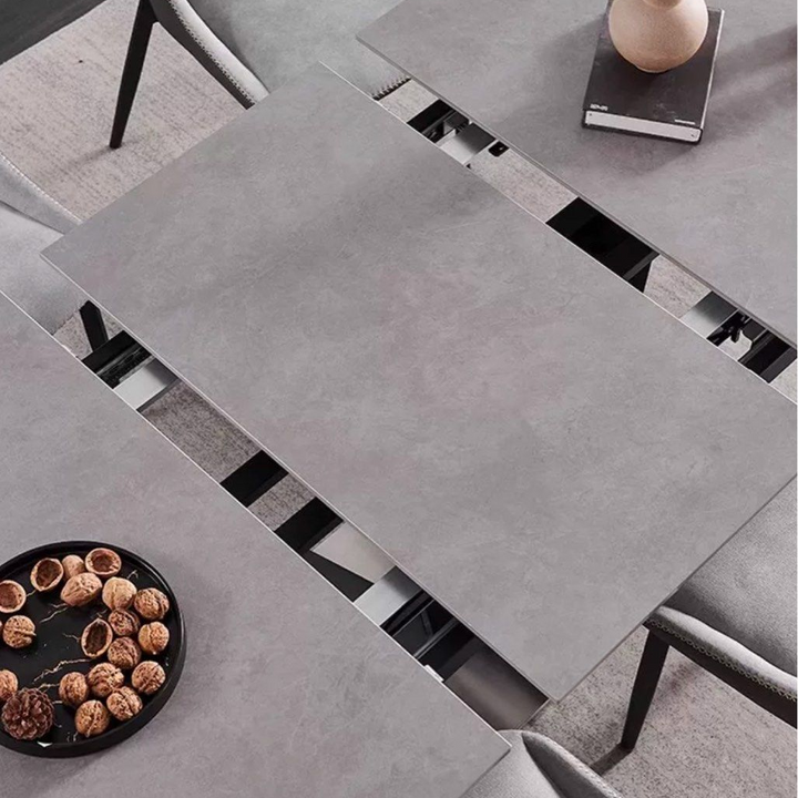 CORVAN Modern Sintered Stone Extendable Dining Table