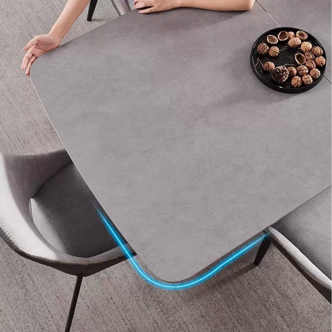 CORVAN Modern Sintered Stone Extendable Dining Table