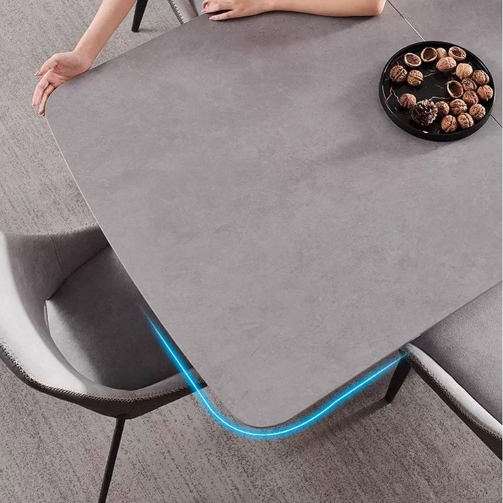 CORVAN Modern Sintered Stone Extendable Dining Table