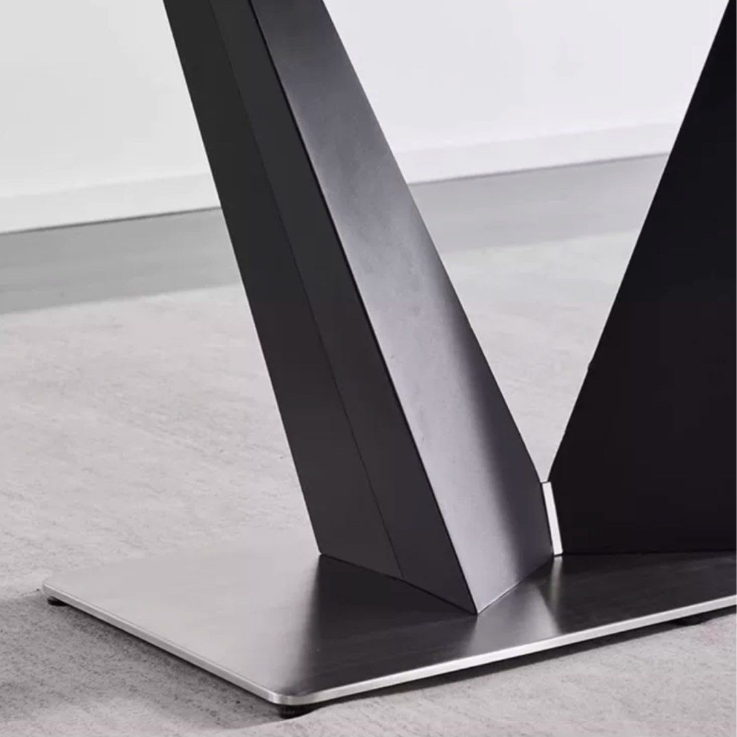 CORVAN Modern Sintered Stone Extendable Dining Table