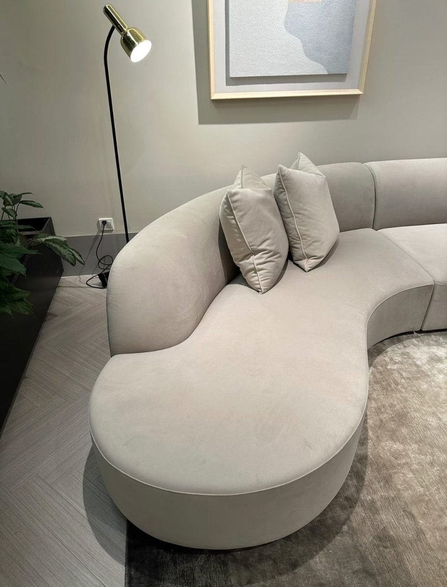 Jovie Curved Performance Sofa - Exclusivia