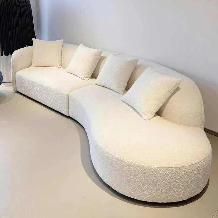 Jovie Curved Performance Sofa - Exclusivia