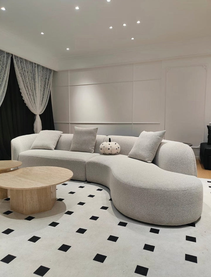 Jovie Curved Performance Sofa - Exclusivia