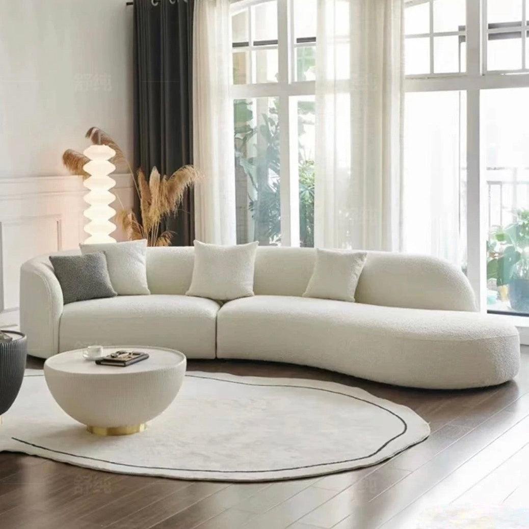 Jovie Curved Performance Sofa - Exclusivia