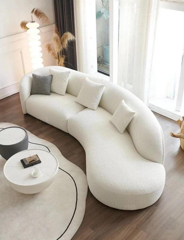 Jovie Curved Performance Sofa - Exclusivia