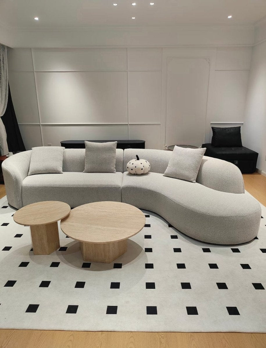 Jovie Curved Performance Sofa - Exclusivia