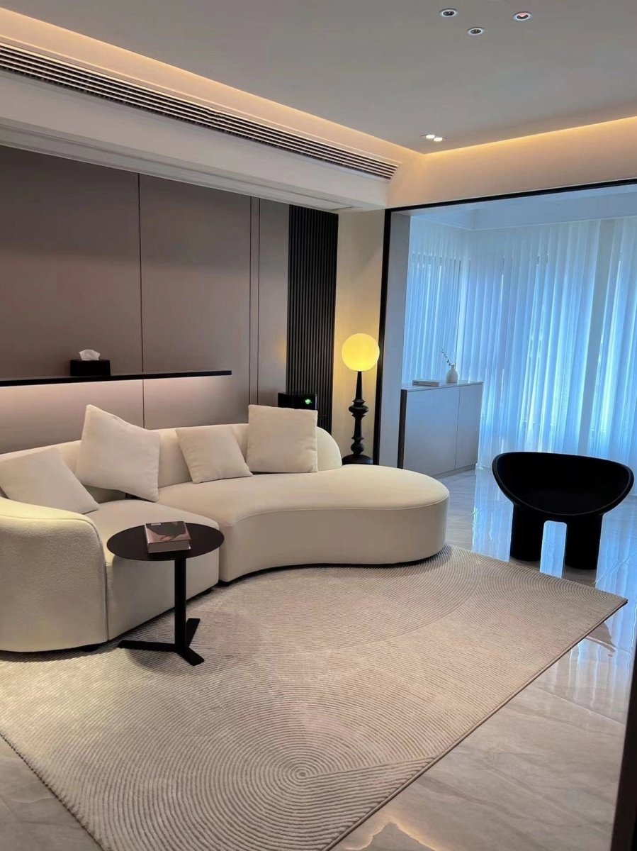 Jovie Curved Performance Sofa - Exclusivia