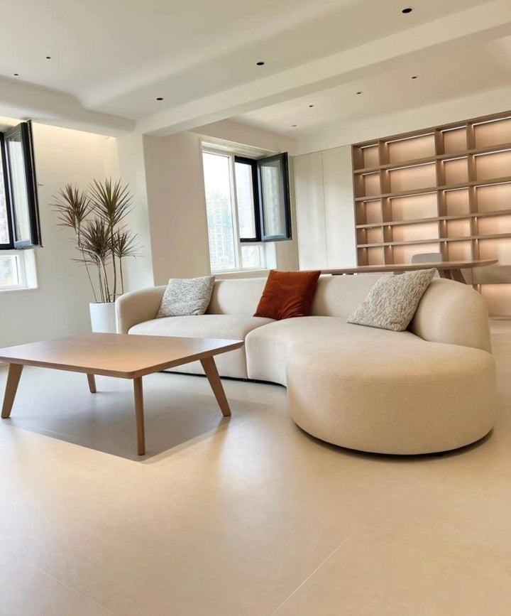 Jovie Curved Performance Sofa - Exclusivia