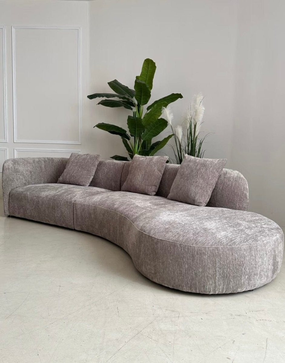 Jovie Curved Performance Sofa - Exclusivia