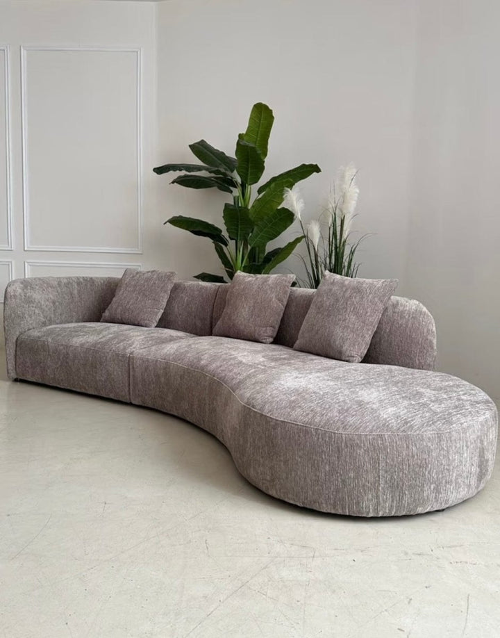Jovie Curved Performance Sofa - Exclusivia