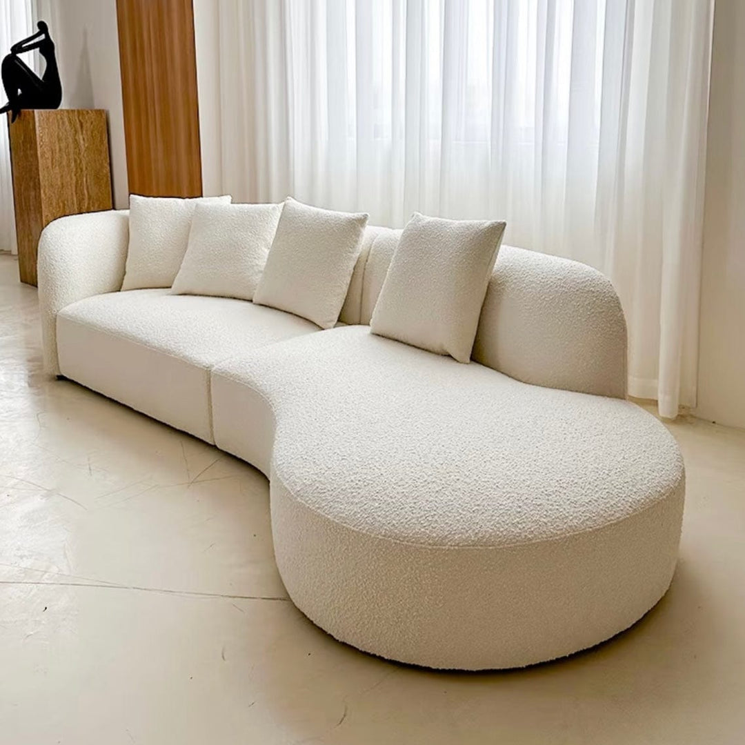 Jovie Curved Performance Sofa - Exclusivia