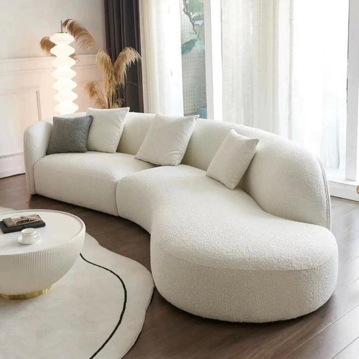Jovie Curved Performance Sofa - Exclusivia