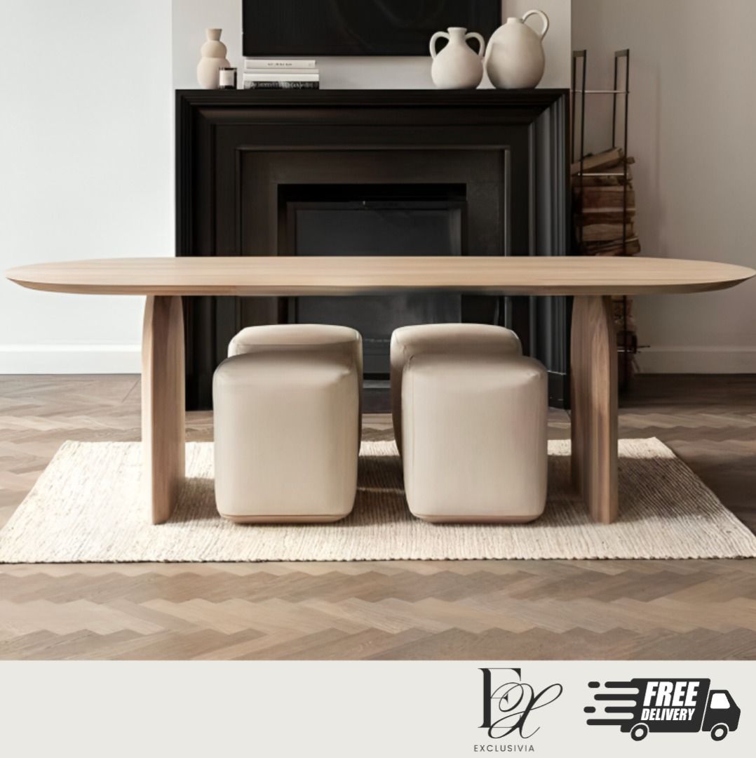 JUNO Scandinavian Dining Table - Exclusivia