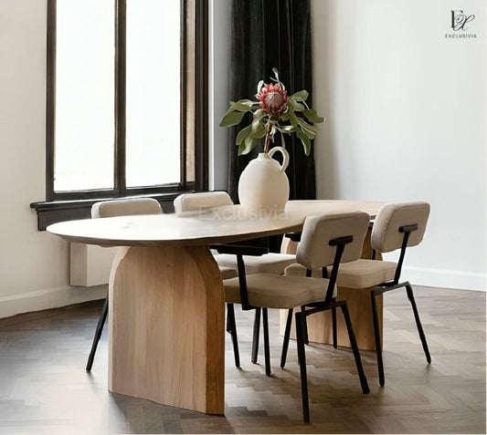 JUNO Scandinavian Dining Table - Exclusivia