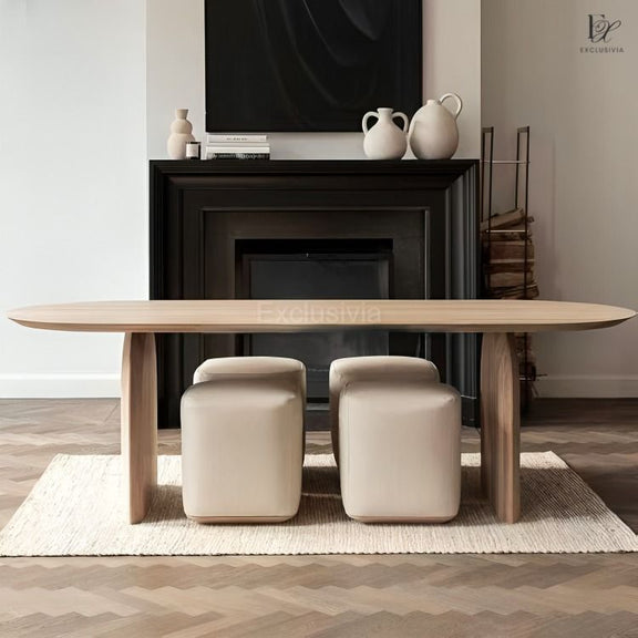 JUNO Scandinavian Dining Table - Exclusivia