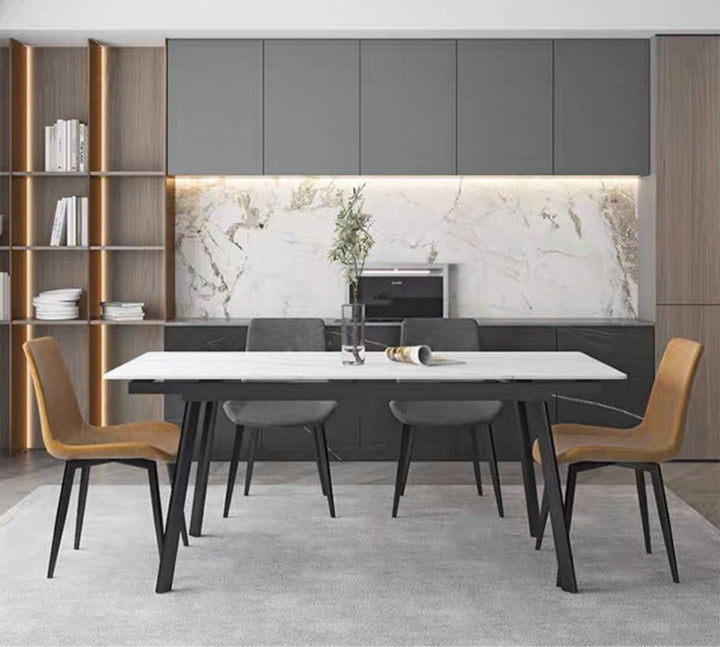 VOLAN Modern Extendable Sintered Stone Dining Table
