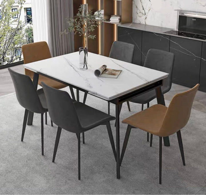 VOLAN Modern Extendable Sintered Stone Dining Table