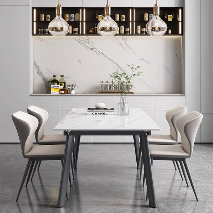 VOLAN Modern Extendable Sintered Stone Dining Table