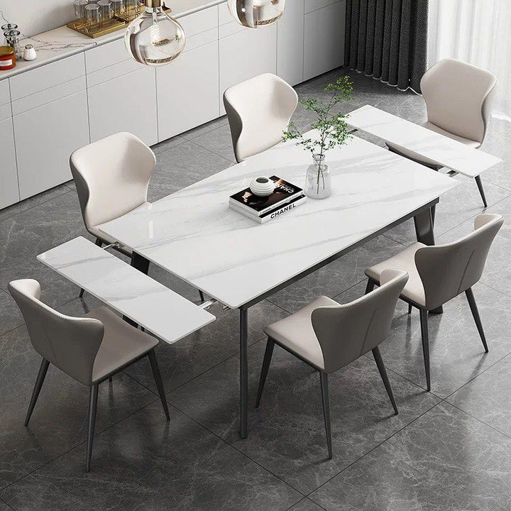 VOLAN Modern Extendable Sintered Stone Dining Table