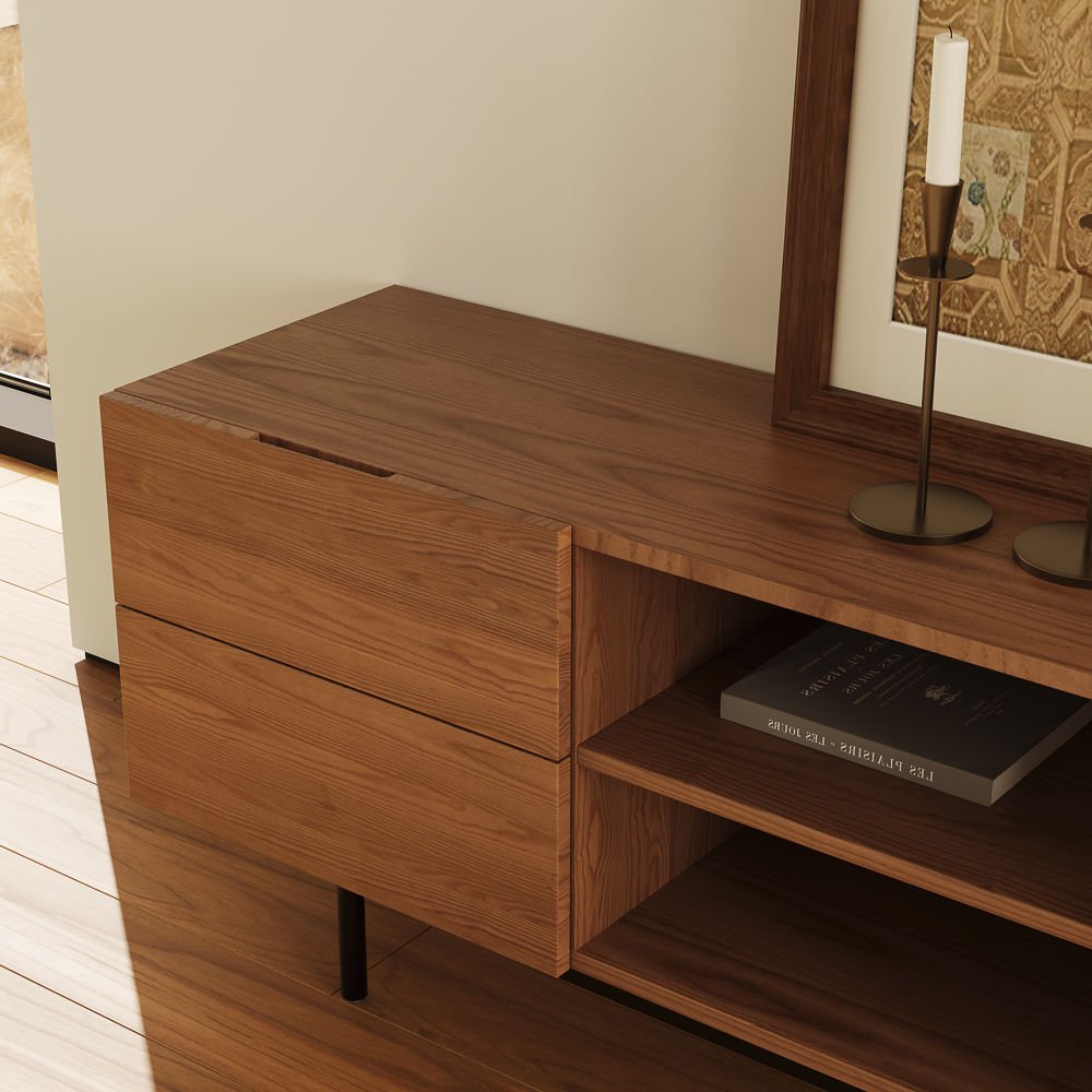 Kaelo Mid - Century Modern TV Stand - Exclusivia
