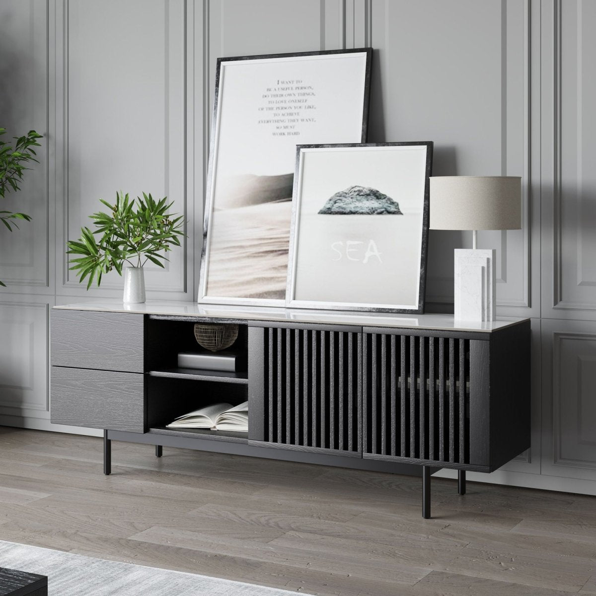 Kaelo Mid - Century Modern TV Stand - Exclusivia