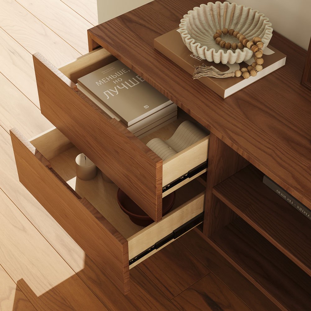 Kaelo Mid - Century Modern TV Stand - Exclusivia