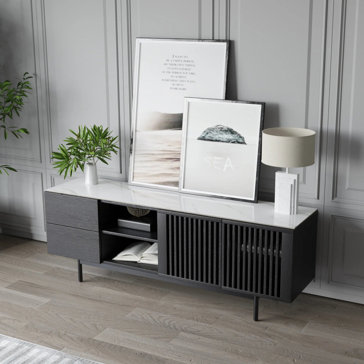 Kaelo Mid - Century Modern TV Stand - Exclusivia