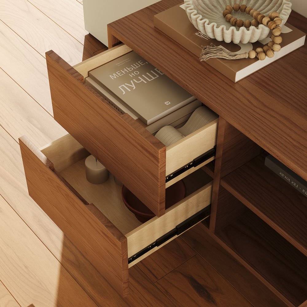 Kaelo Mid - Century Modern TV Stand - Exclusivia