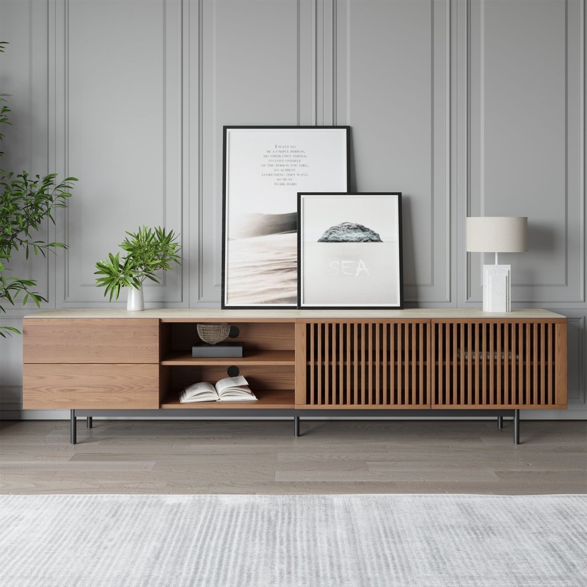 Kaelo Mid - Century Modern TV Stand - Exclusivia