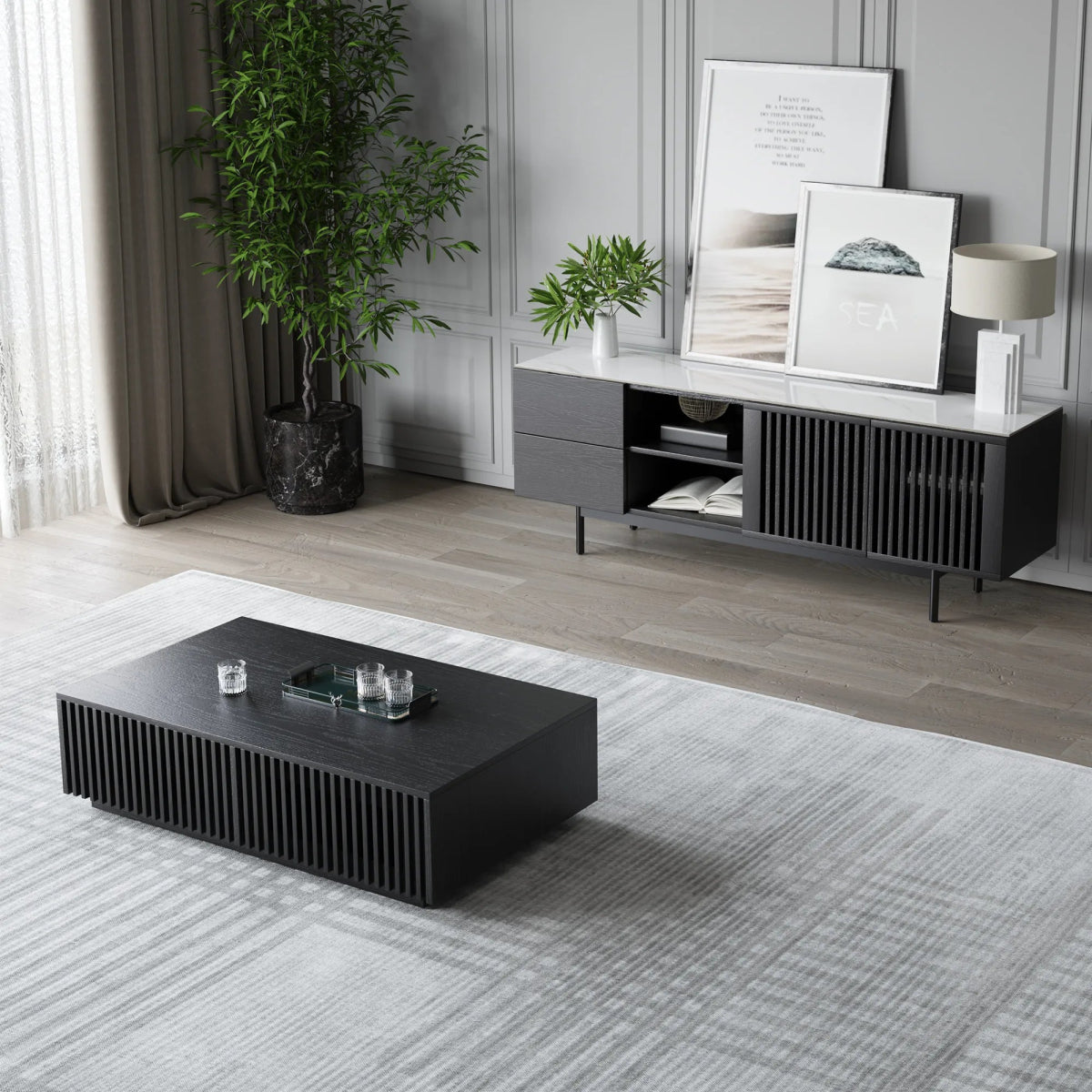 Kaelo Mid - Century Modern TV Stand - Exclusivia