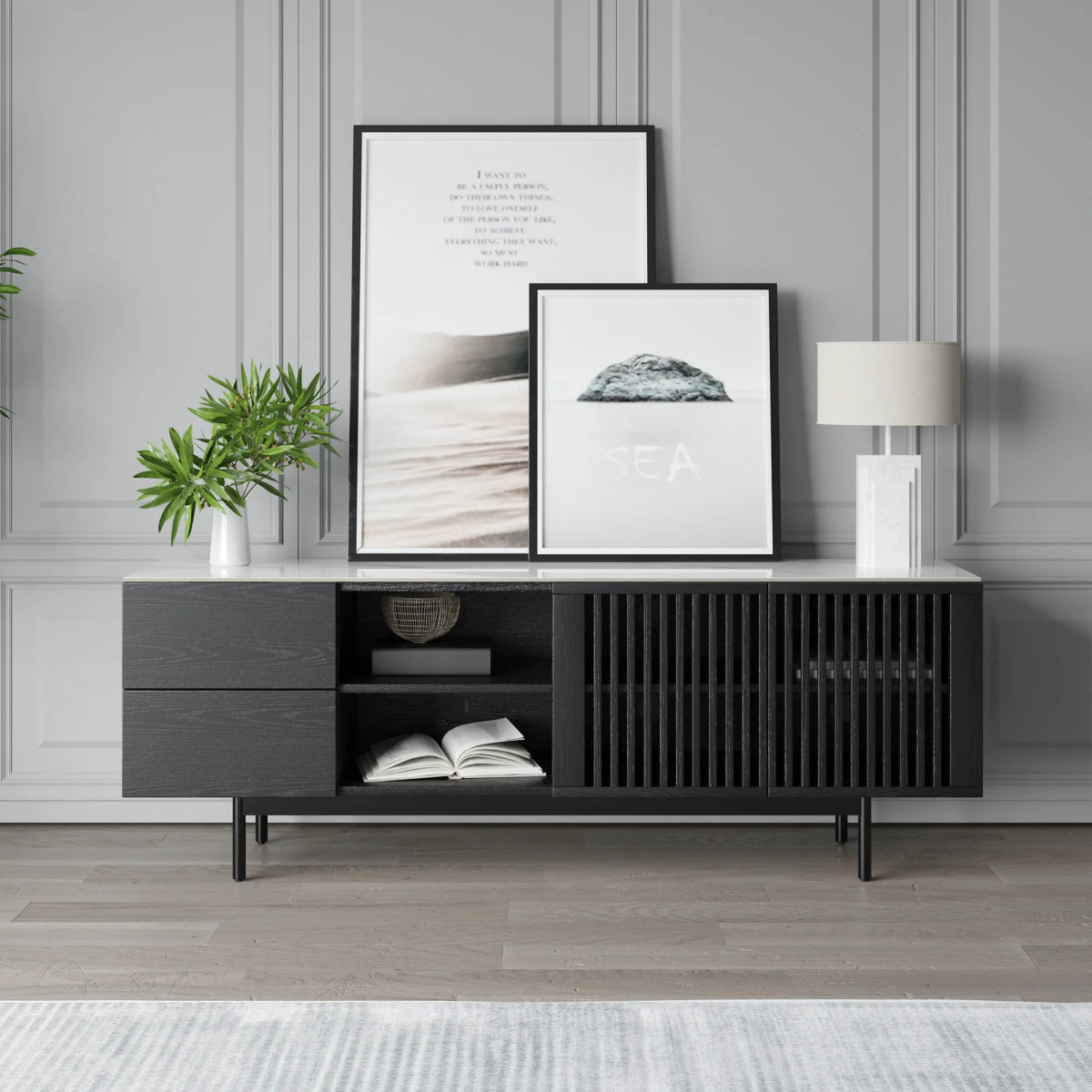 Kaelo Mid - Century Modern TV Stand - Exclusivia