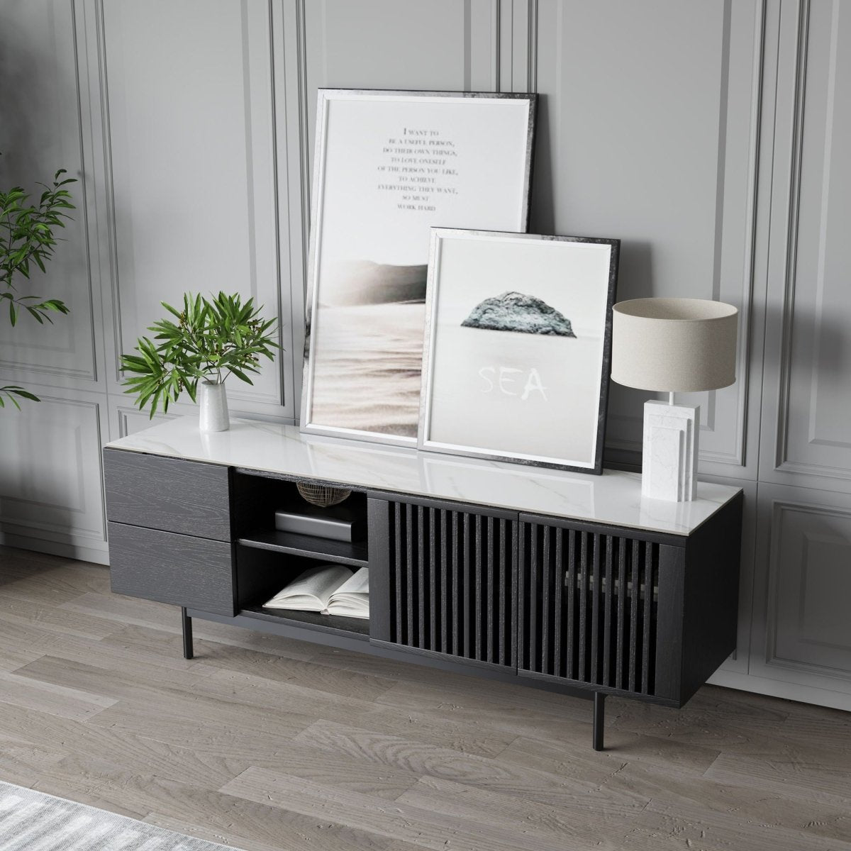 Kaelo Mid - Century Modern TV Stand - Exclusivia