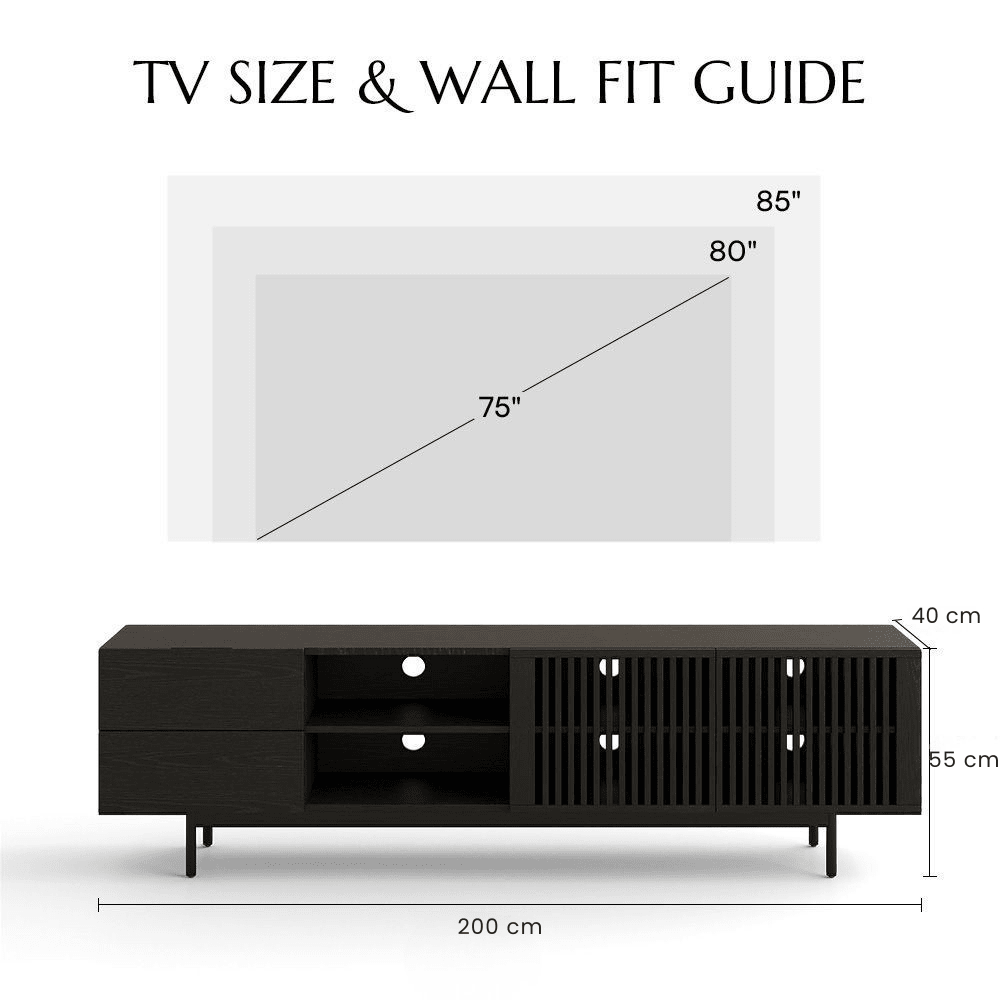 Kaelo Mid - Century Modern TV Stand - Exclusivia
