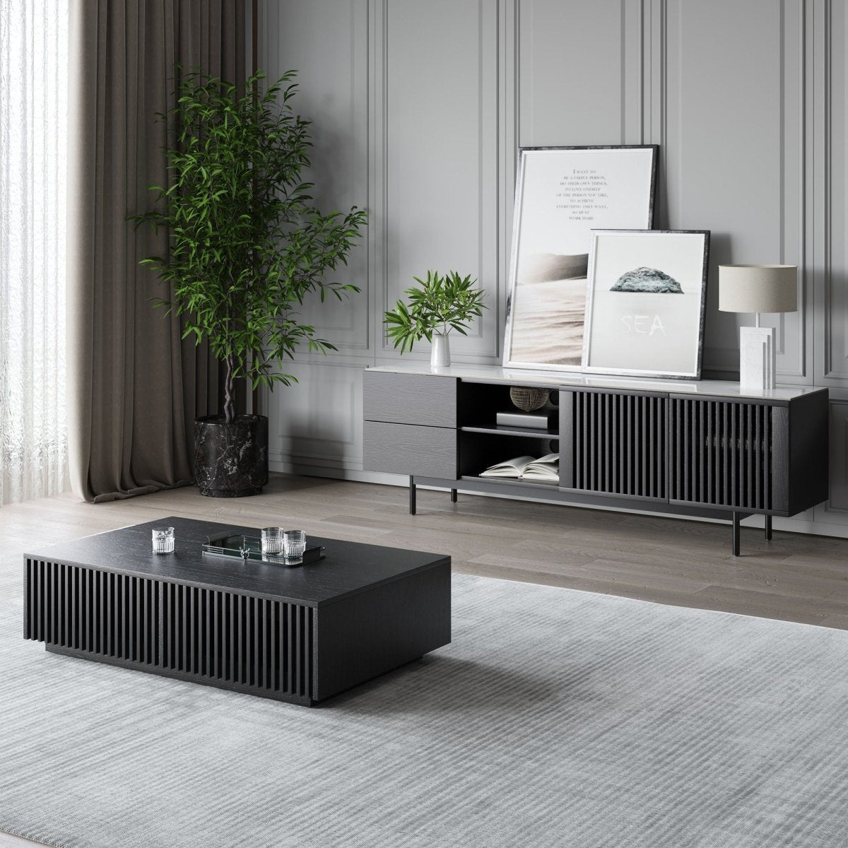 Kaelo Mid - Century Modern TV Stand - Exclusivia