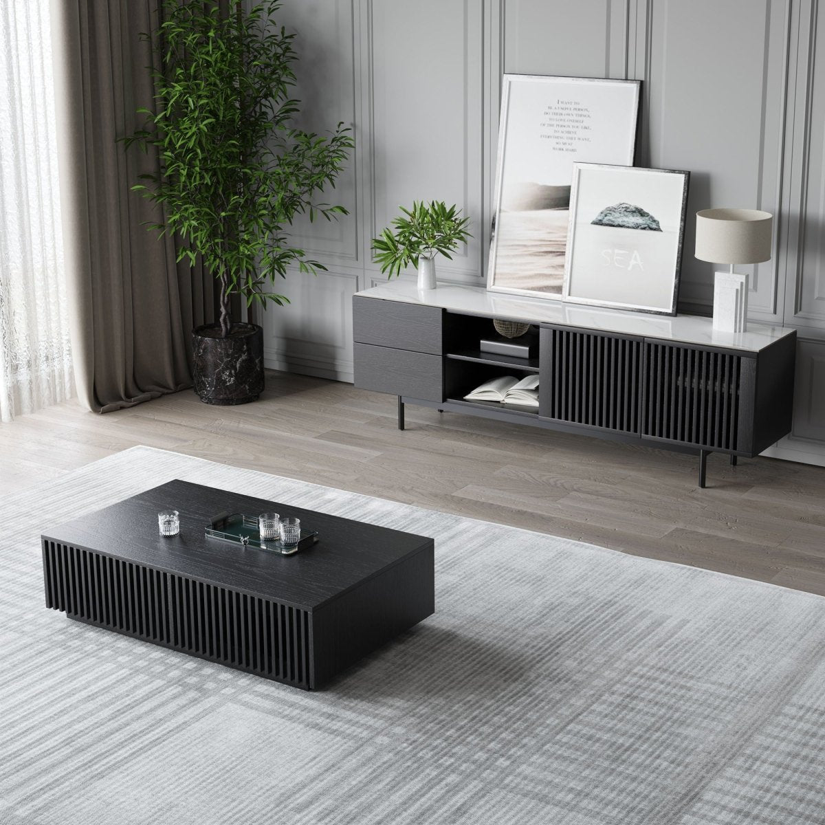 Kaelo Mid - Century Modern TV Stand - Exclusivia