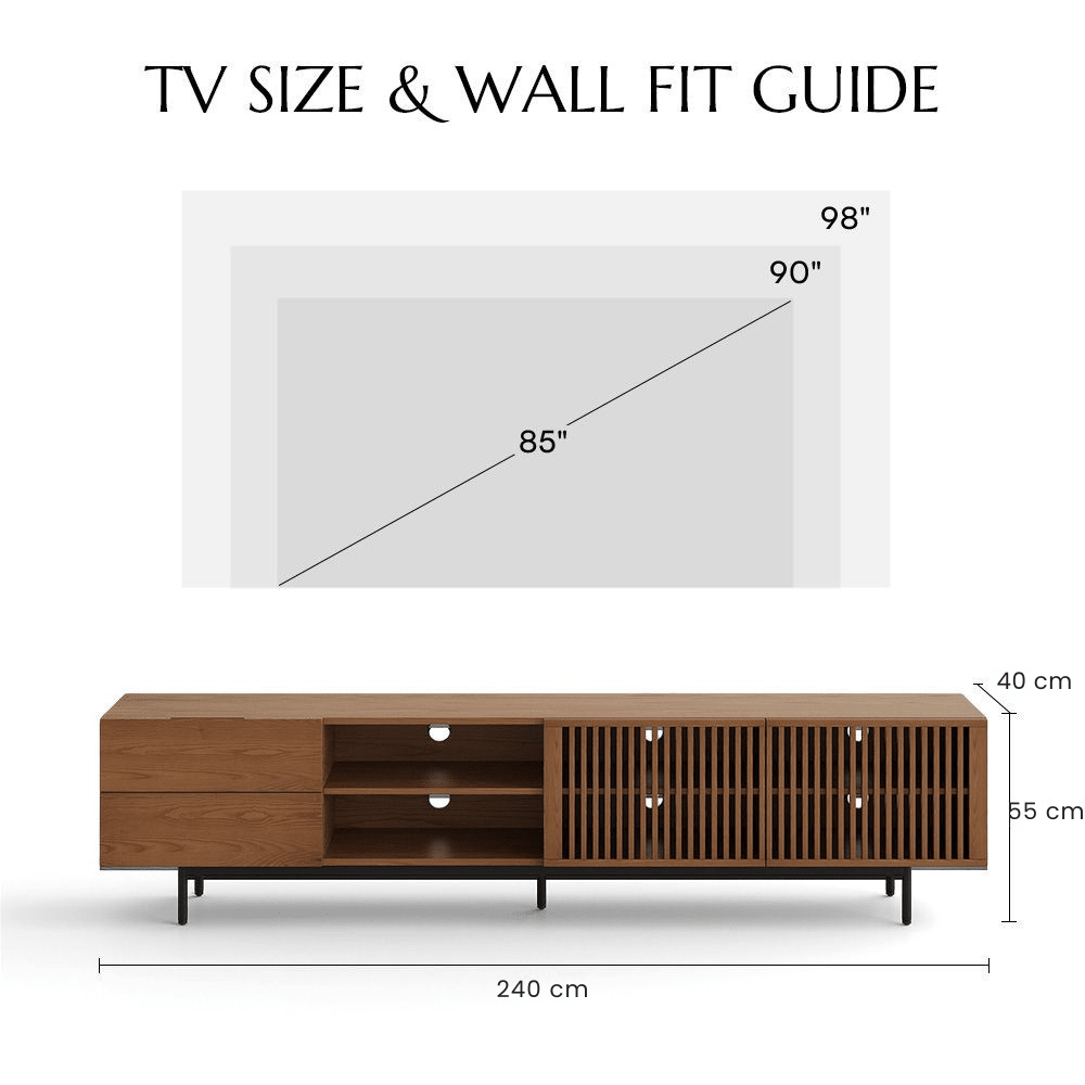 Kaelo Mid - Century Modern TV Stand - Exclusivia