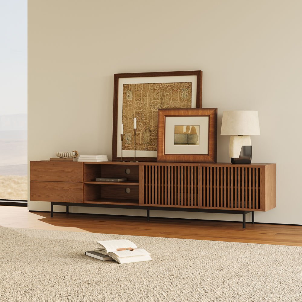Kaelo Mid - Century Modern TV Stand - Exclusivia