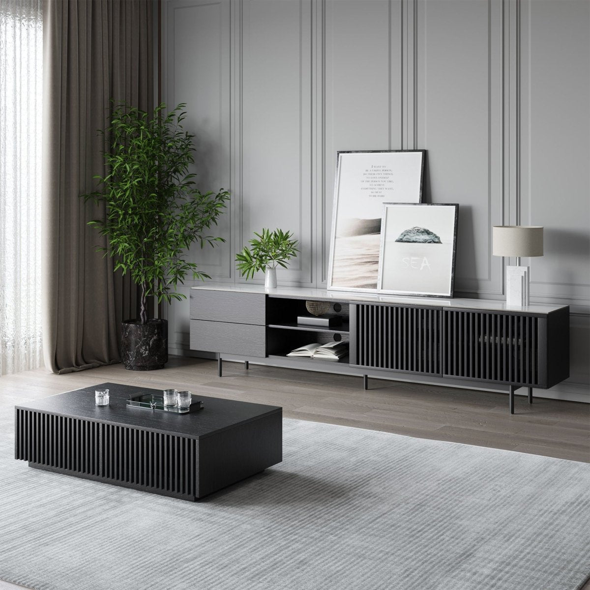 Kaelo Mid - Century Modern TV Stand - Exclusivia