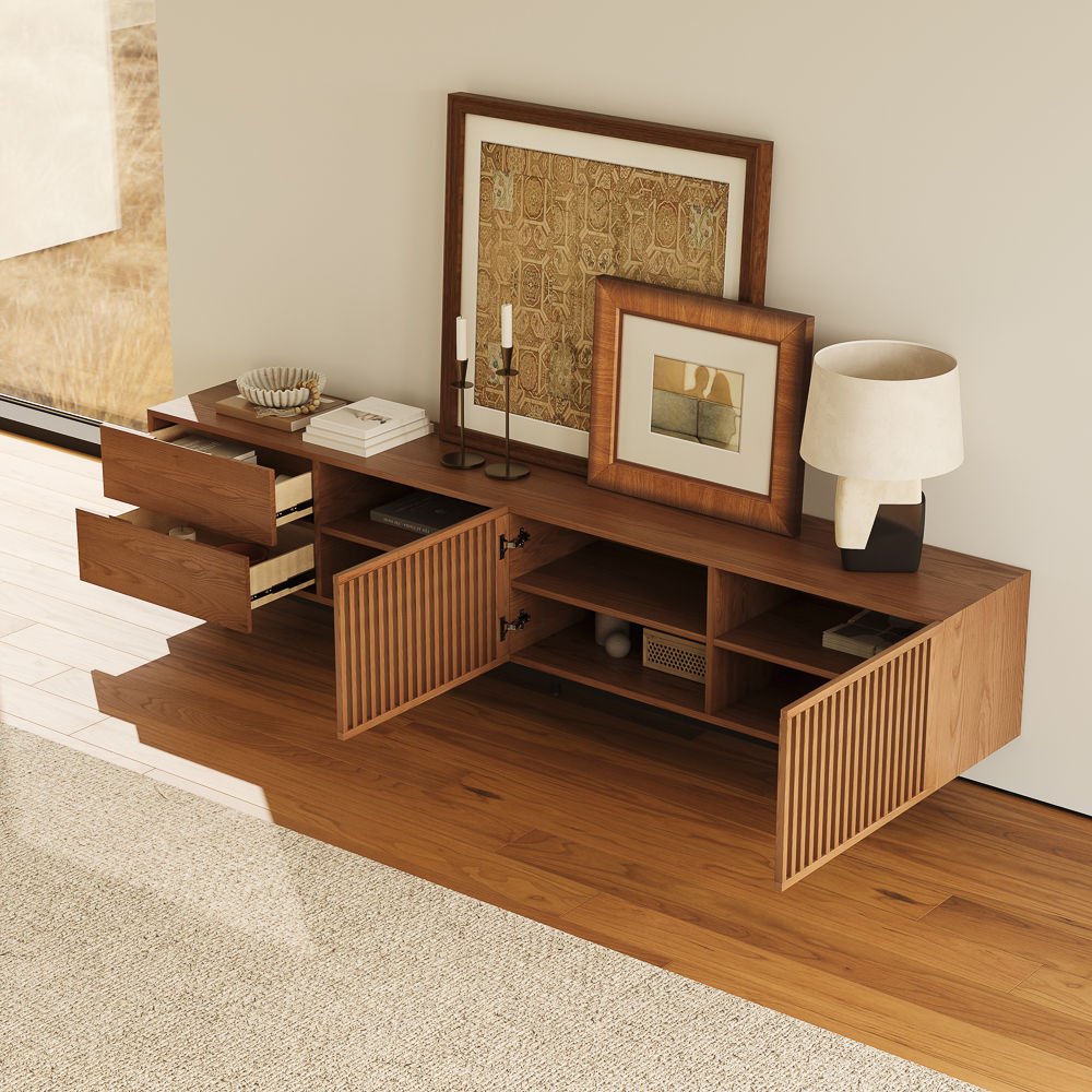 Kaelo Mid - Century Modern TV Stand - Exclusivia