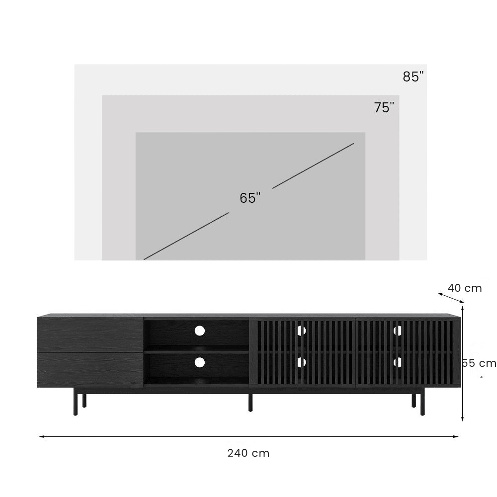 Kaelo Mid - Century Modern TV Stand - Exclusivia