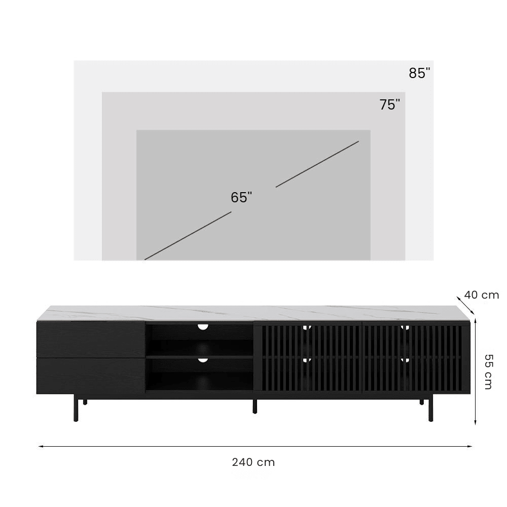 Kaelo Mid - Century Modern TV Stand - Exclusivia
